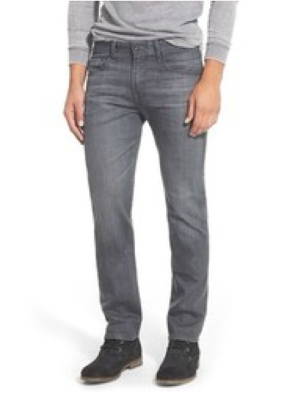 AG Adriano Goldschmied Matchbox Jeans slim straight gray size 32